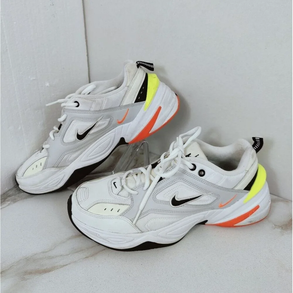 Nike Men's M2K Tekno 'Pure Platinum' Running Shoes Sneakers, Sz 10.5
